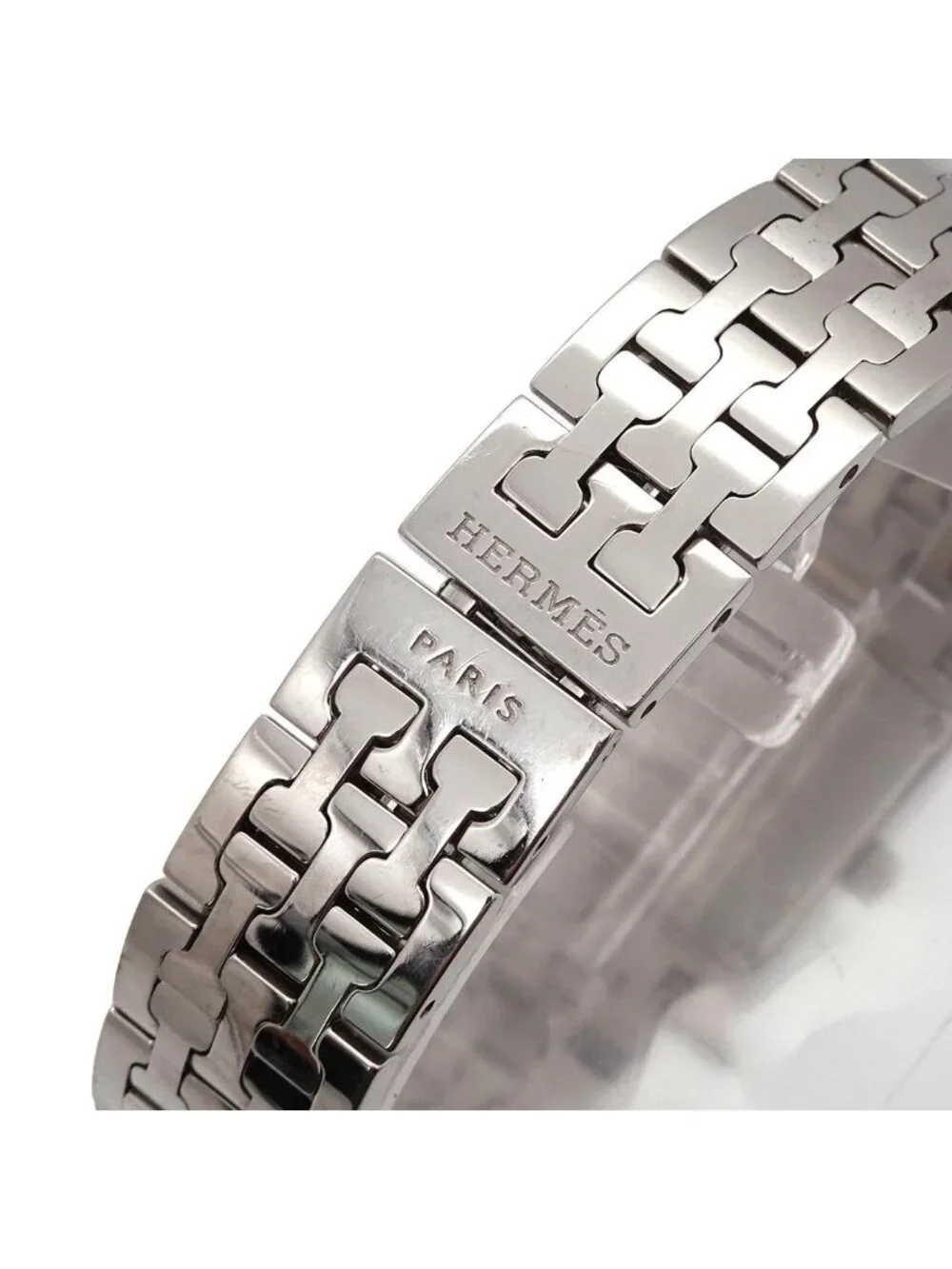 Hermes H Watch White Quartz
